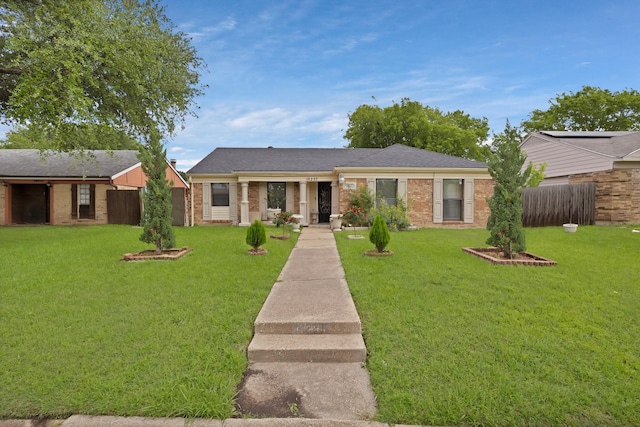 10227 Oak Gate Ln, Dallas, TX 75217 - single story home featuring brick siding