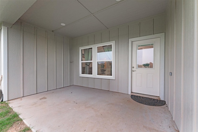 555 Advance Rd, Weatherford, TX 76088 - doorway to property with a patio area