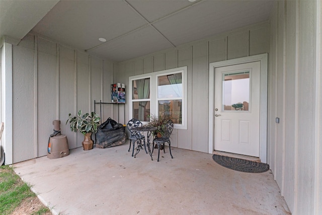 555 Advance Rd, Weatherford, TX 76088 - doorway to property featuring a patio