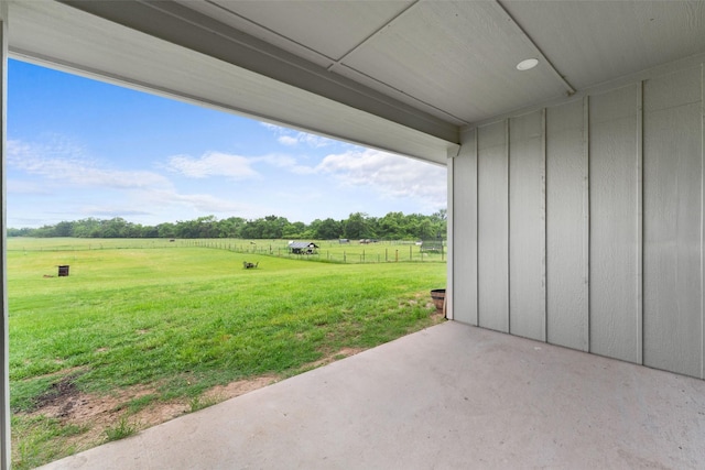 555 Advance Rd, Weatherford, TX 76088 - view of patio featuring a view of rural / pastoral area