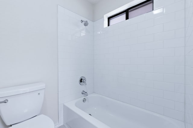 609 W Windsor Dr, Denton, TX 76207 - full bathroom with toilet and washtub / shower combination