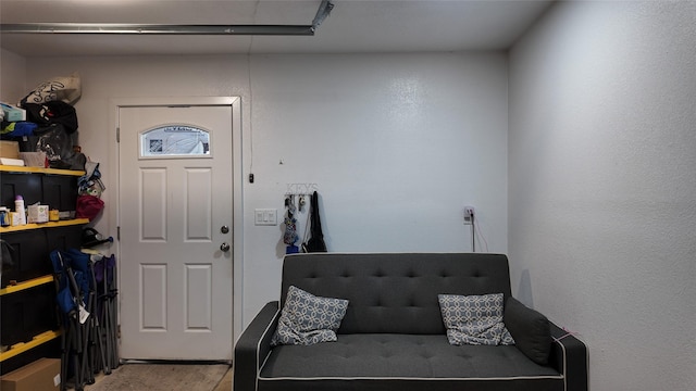 view of foyer entrance