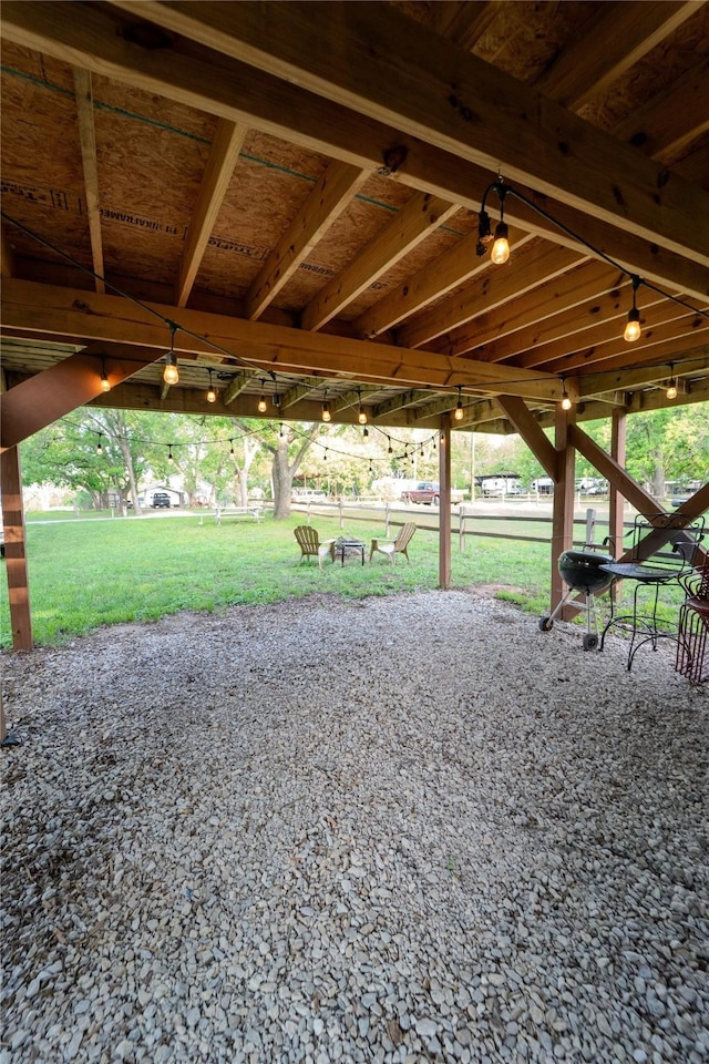 7006 Horseshoe Bend Trl, Weatherford, TX 76087 - view of patio / terrace