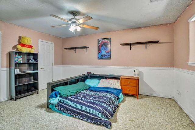 116 Nottingham Cir, Bridgeport, TX 76426 - bedroom featuring carpet flooring and a ceiling fan