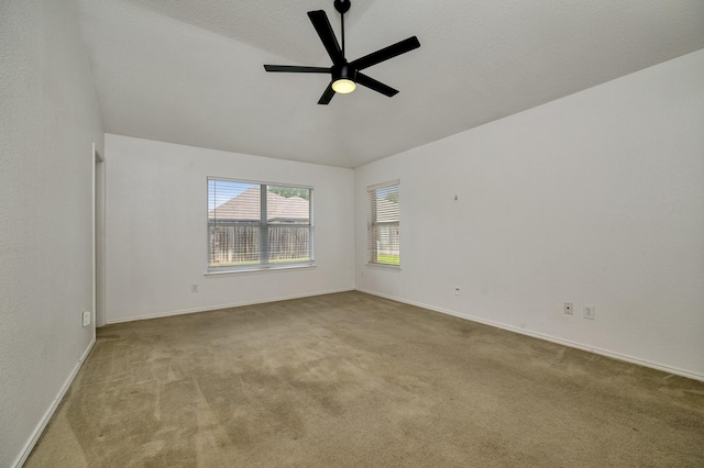 6717 Red Rock Trl, Watauga, TX 76137 - empty room with carpet flooring, ceiling fan, and baseboards