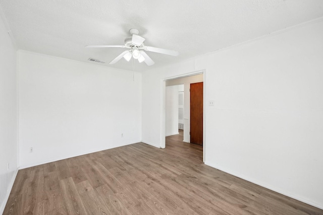 2115 Southridge Dr, Arlington, TX 76010 - spare room with wood finished floors and ceiling fan