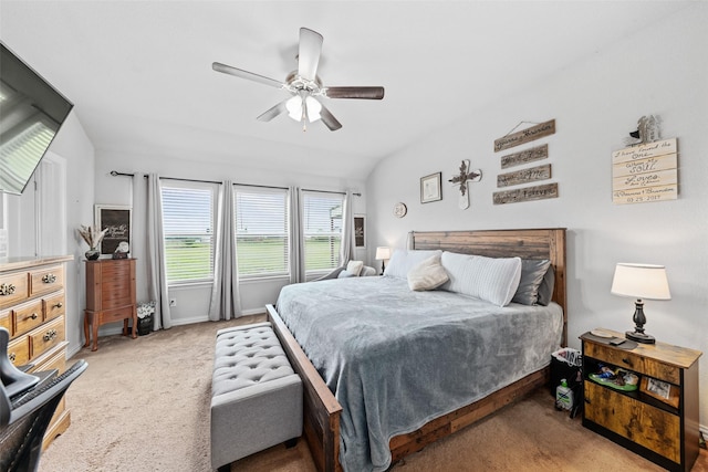 239 Springwood Ranch Loop, Springtown, TX 76082 - bedroom with carpet flooring, ceiling fan, and baseboards