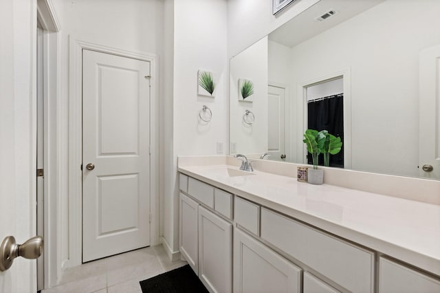 1124 Queensdown Way, Forney, TX 75126 - bathroom with vanity and tile patterned floors