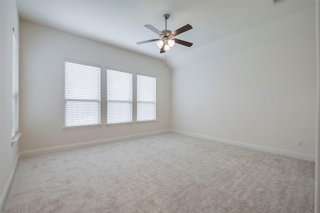 15429 Pioneer Bluff Trl, Fort Worth, TX 76262 - carpeted spare room featuring ceiling fan and baseboards