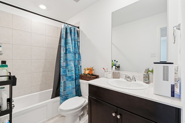 301 Dry Canyon Way, Fort Worth, TX 76052 - full bathroom with shower / bath combo, toilet, and vanity