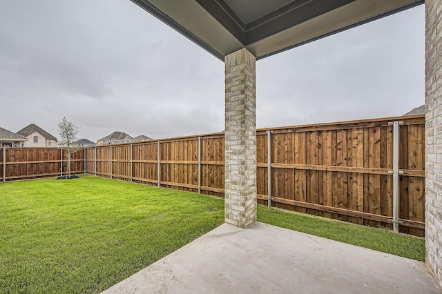 1717 Truro Ln, Fort Worth, TX 76052 - view of yard with a patio area