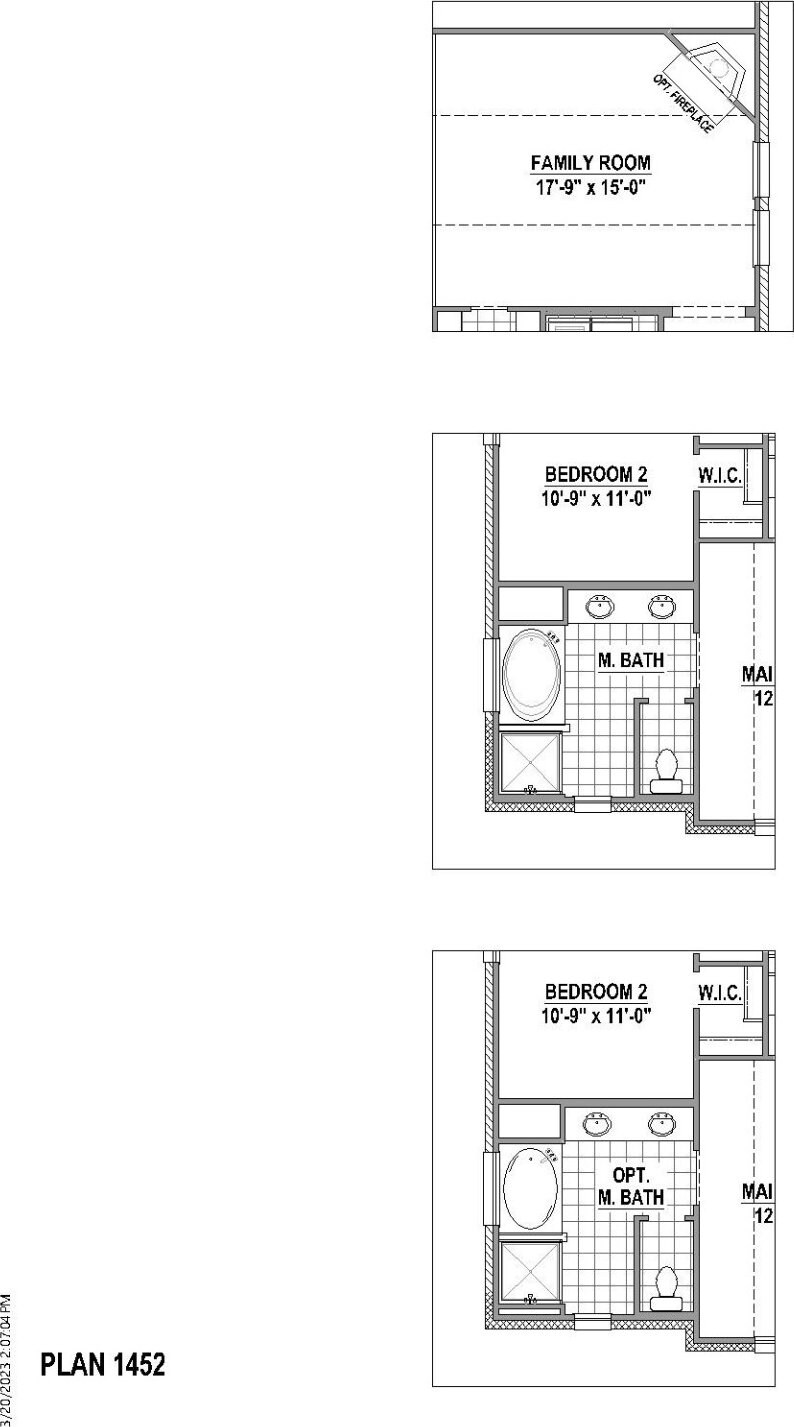 1717 Truro Ln, Fort Worth, TX 76052 - property floor plan