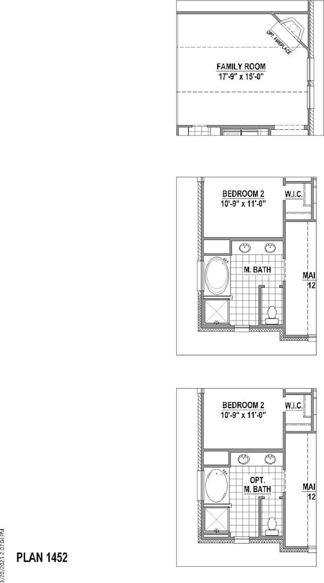 1717 Truro Ln, Fort Worth, TX 76052 - property floor plan