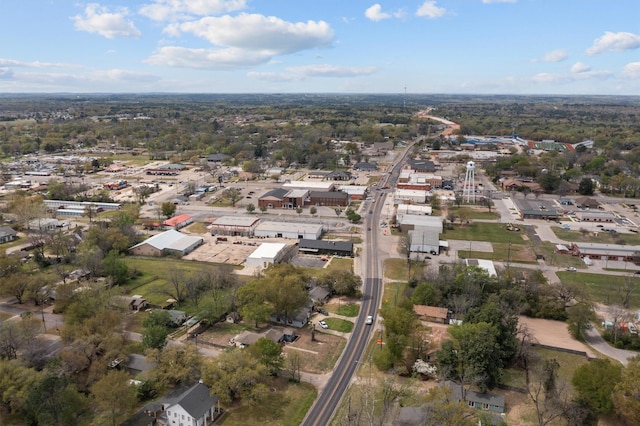 aerial view of property's location