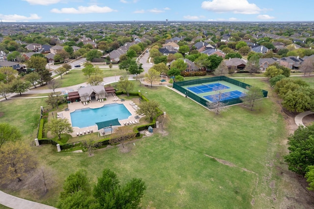 9121 Rio Blanco Dr, Frisco, TX 75033 - aerial view of a pool area