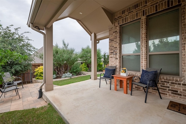 14601 Donner Trl, Fort Worth, TX 76262 - view of patio with fence