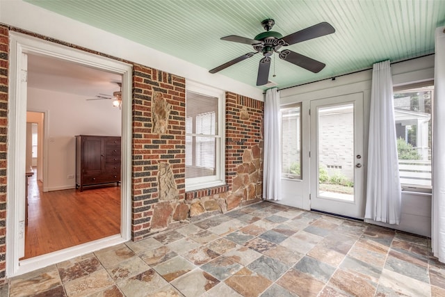 5322 Stoneleigh Ave, Dallas, TX 75235 - view of unfurnished sunroom