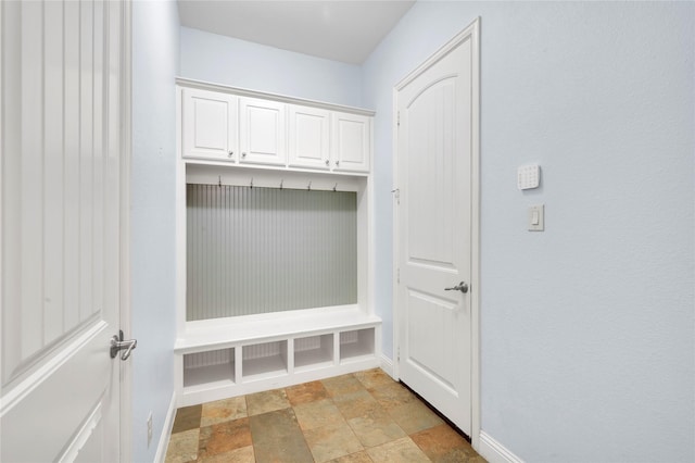 3706 Plum Vista Pl, Arlington, TX 76005 - mudroom with stone finish floors and baseboards