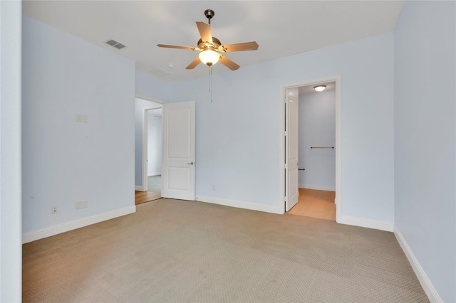 3706 Plum Vista Pl, Arlington, TX 76005 - unfurnished bedroom featuring carpet floors, baseboards, and ceiling fan