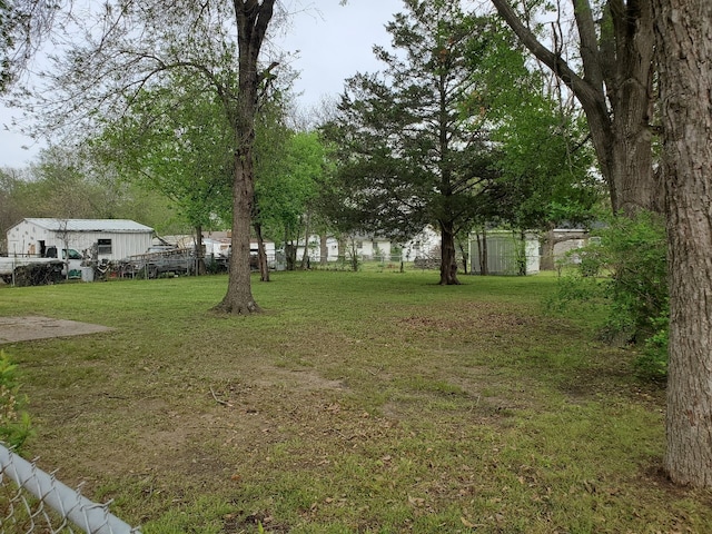 1600 N Frances St, Terrell, TX 75160 - view of yard with fence