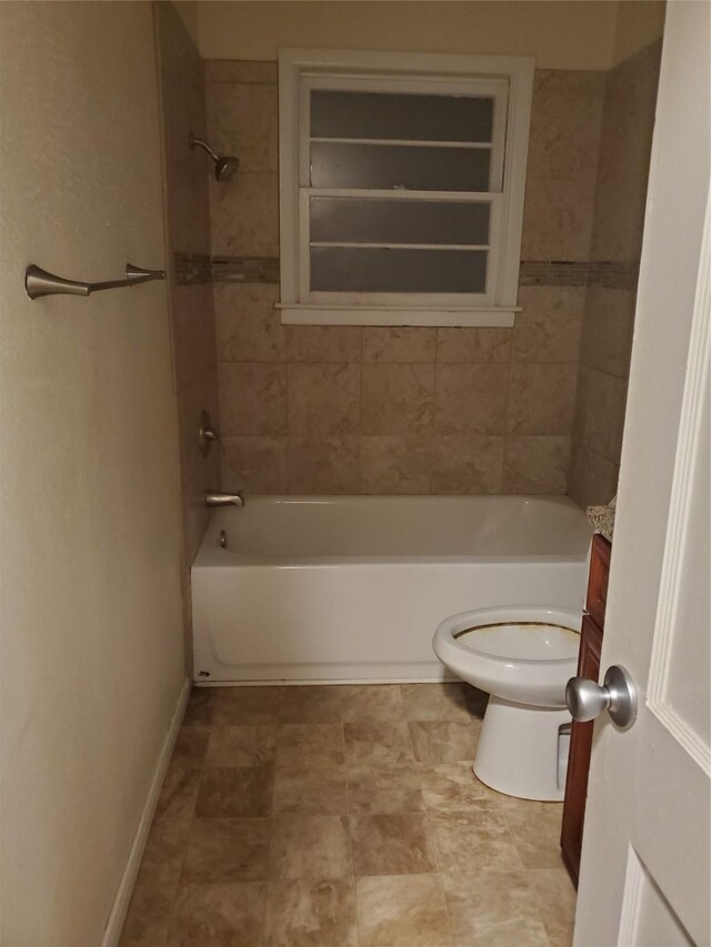 1600 N Frances St, Terrell, TX 75160 - full bathroom featuring toilet and shower / bathtub combination