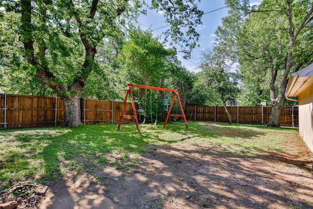 1916 N Lake Trl, Denton, TX 76201 - view of yard featuring a playground