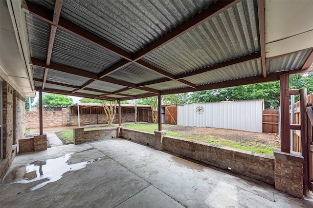 2100 Valley Forge Dr, Plano, TX 75075 - view of patio with a fenced backyard