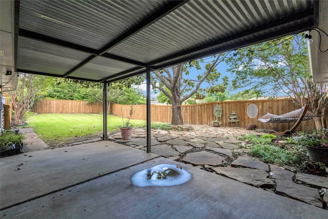 view of patio