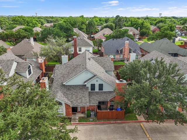 449 Harris St Unit 102D, Coppell, TX 75019 - aerial perspective of suburban area