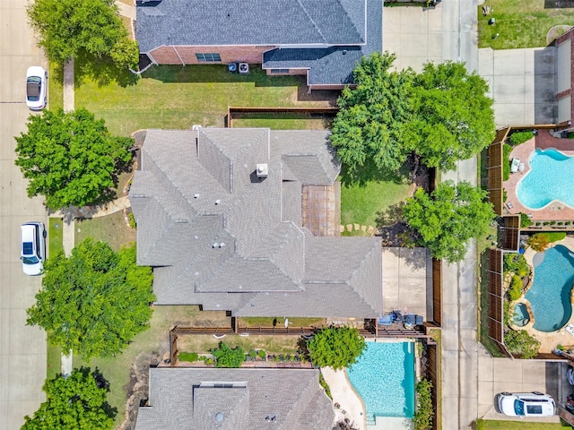 1615 San Andres Dr, Frisco, TX 75033 - bird's eye view of a pool