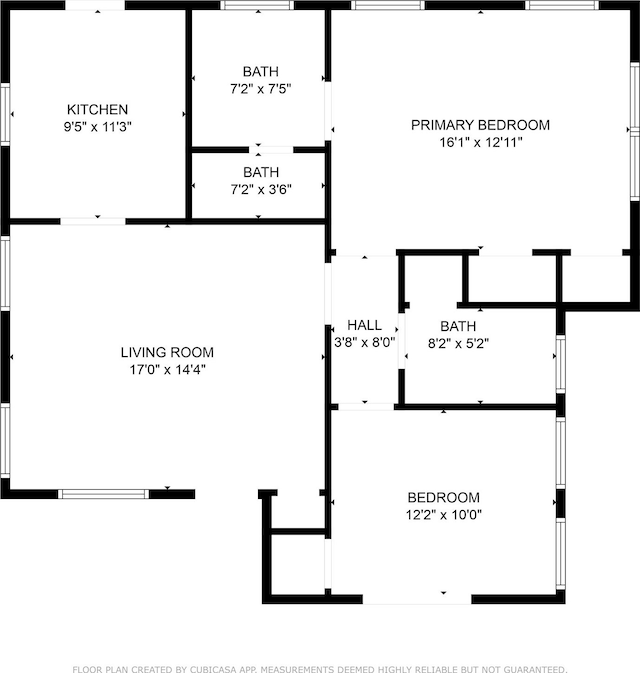 1108 W Jessamine St, Fort Worth, TX 76110 - room layout