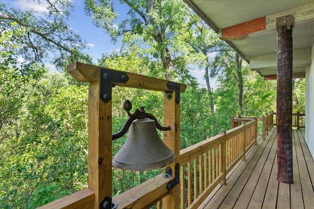 3020 N 43rd St, Waco, TX 76710 - view of wooden deck