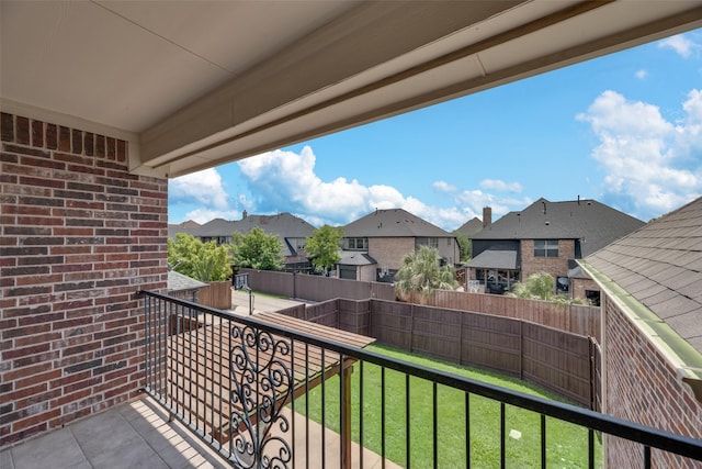 2137 Langdon Dr, Frisco, TX 75033 - balcony featuring a residential view