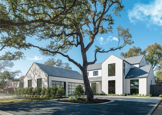 view of building exterior featuring driveway