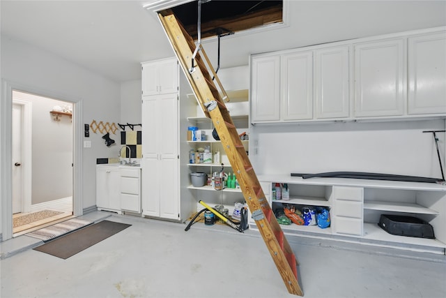 4019 Brooks Ct, Highland Village, TX 76226 - garage with washing machine and clothes dryer