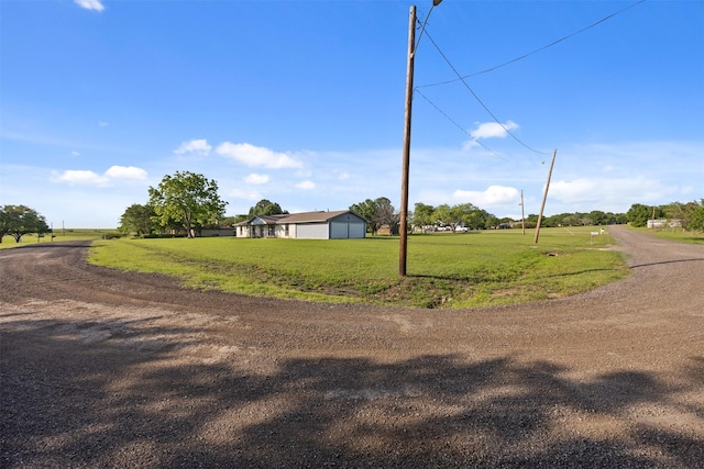 150 N Powell Dr, Hubbard, TX 76648 - view of dirt / gravel road