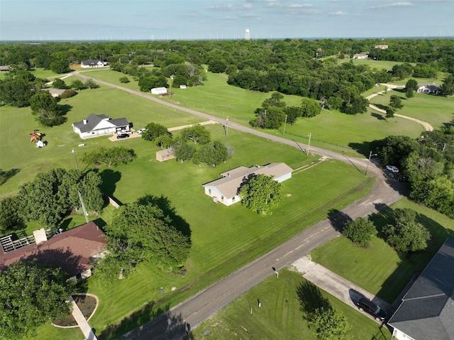 150 N Powell Dr, Hubbard, TX 76648 - aerial overview of property's location