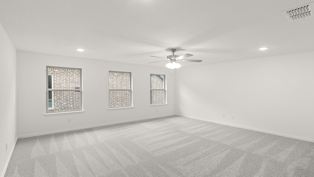 1906 Bobbin Ml, Forney, TX 75126 - unfurnished room featuring carpet, ceiling fan, baseboards, and recessed lighting