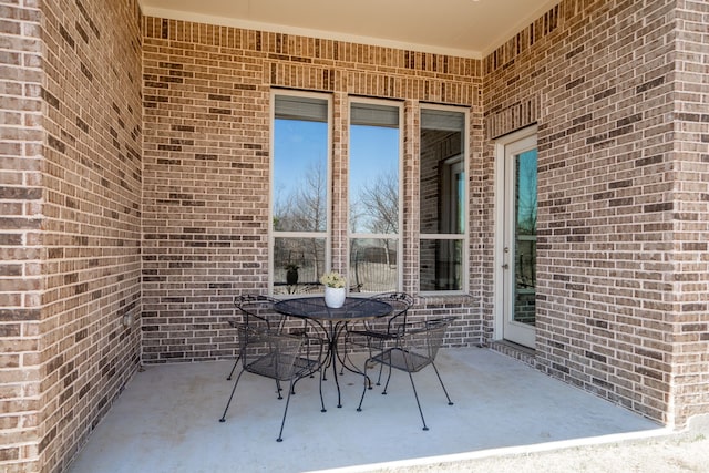 720 Waterbrook Pkwy, Argyle, TX 76226 - view of patio featuring outdoor dining space