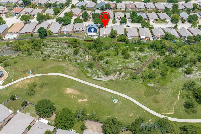 4012 Summerhill Ln, Fort Worth, TX 76244 - aerial overview of property's location featuring nearby suburban area