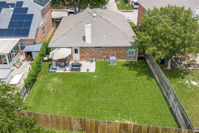 4012 Summerhill Ln, Fort Worth, TX 76244 - view from above of property