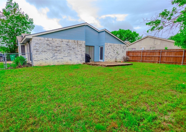 404 Jones St, Cedar Hill, TX 75104 - rear view of house featuring brick siding