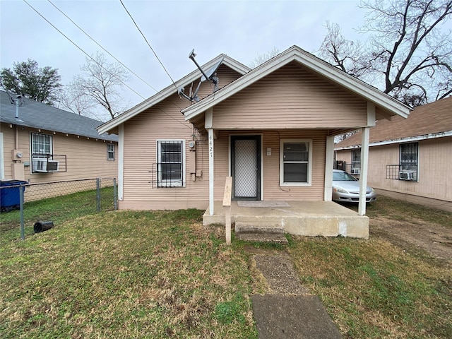 4427 Canal St, Dallas, TX 75210 - view of front of house with a porch and cooling unit