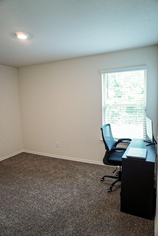 3128 Bettin Dr, Mesquite, TX 75126 - carpeted office featuring baseboards