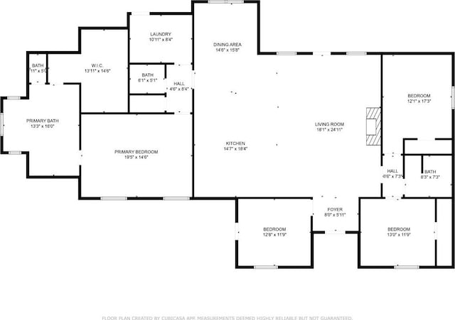 1061 N Whitt Rd, Perrin, TX 76486 - room layout