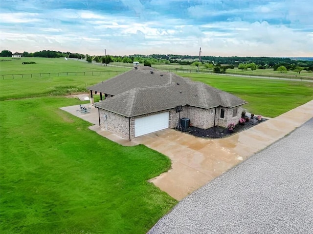 1061 N Whitt Rd, Perrin, TX 76486 - aerial view of sparsely populated area