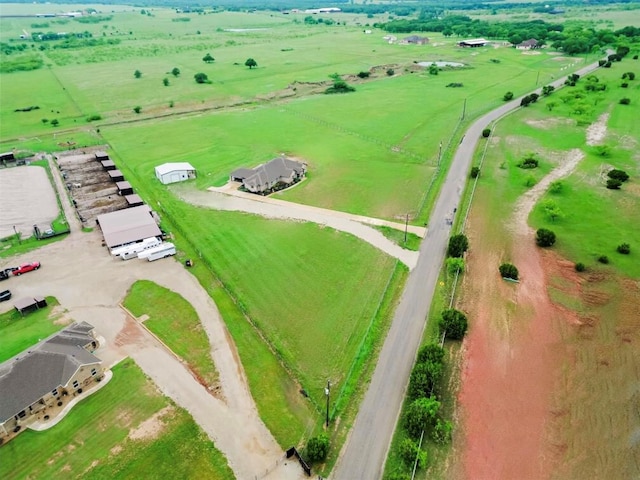 1061 N Whitt Rd, Perrin, TX 76486 - aerial view of sparsely populated area with agricultural land
