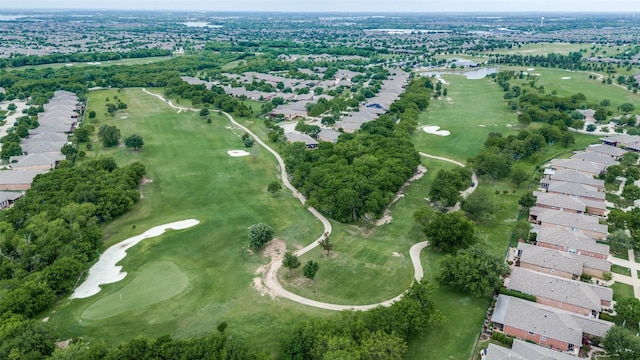 1628 Overwood Dr, Frisco, TX 75036 - aerial view of property's location featuring a golf club and nearby suburban area