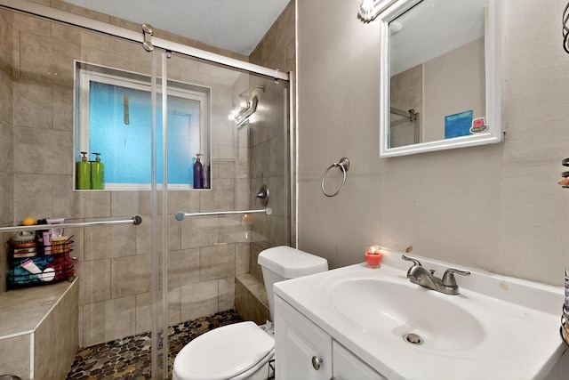 2422 Sue Cir, Mesquite, TX 75149 - full bath with a shower stall and vanity