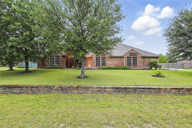 1233 Fox Hunt Trl, Willow Park, TX 76087 - view of front of house with brick siding
